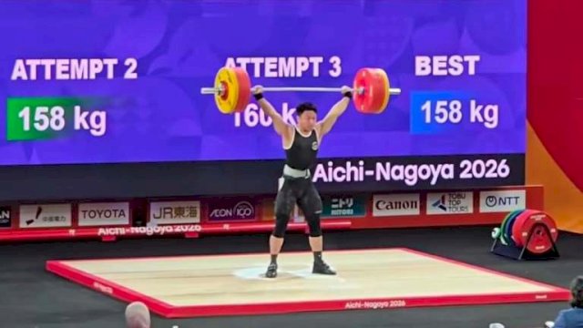 Rahmat Erwin Abdullah berhasil meraih emas dalam event Asian Games 2026. Dok Instagram 