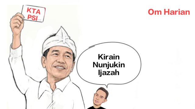 Karikatur Jokowi (Dodi/harian.news) 