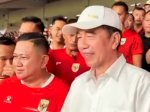 Jokowi Saksikan Duel Timnas Indonesia Vs Malaysia