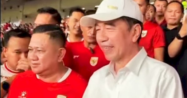Jokowi Saksikan Duel Timnas Indonesia Vs Malaysia