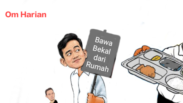 Karikatur Wapres Gibran Rakabuming (Dodi/harian.news) 