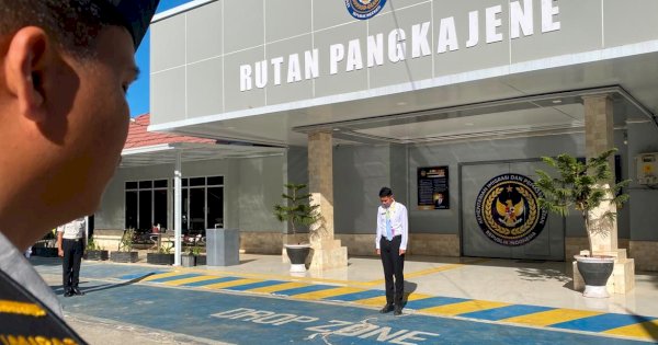 Rutan Pangkep Berikan Penghormatan pada Sejumlah ASN Gugur di Jayawijaya