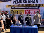Bea Cukai Makassar Musnahkan Barang Ilegal Rp46 Miliar Sepanjang 2025-2026