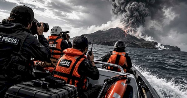 Berangkat Merekam Letusan Anak Krakatau, Mereka Kini Jadi Sejarah