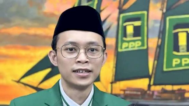 Ilham Ari Fauzi saat ini Ketua DPW Partai Persatuan Pembangunan (PPP) Sulsel. Dok IST