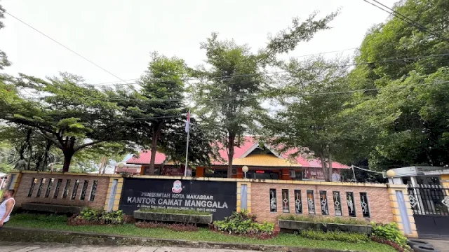 Kantor Camat Manggala di Jalan Perumnas Antang Raya Makassar. Dok HN