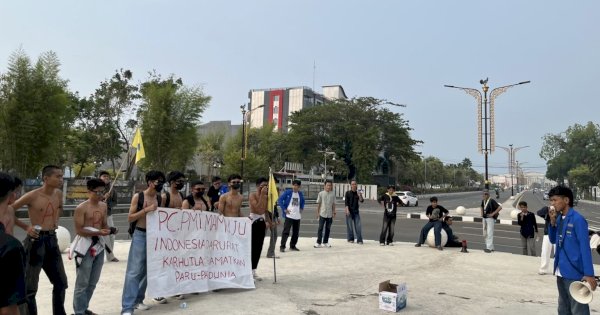 PMII Mamuju Desak Penegakan Hukum terhadap Pelaku Karhutla