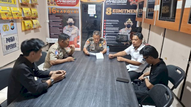Panitia Kocanfest melaksanakan silaturahmi dan audiensi dengan Kapolresta Mamuju, Sulbar. Foto Panitian Kocanfest 