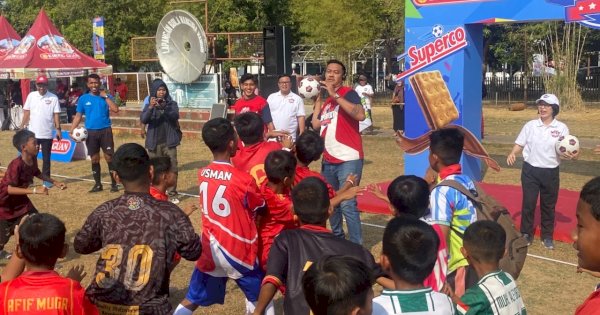Ramaikan Superco Superfest 2026, 720 Anak Unjuk Skill Bola di Makassar