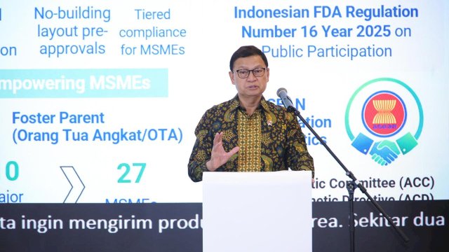 Kepala BPOM RI, Prof Taruna Ikrar. (Dok. HN)