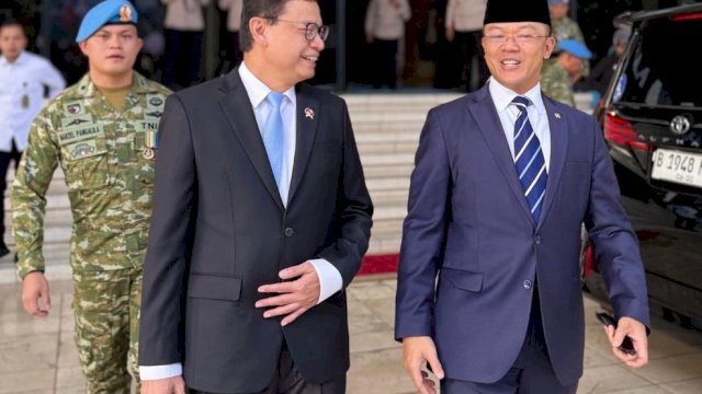 Kepala BPOM dan Sugiono. (Dok. HSN)