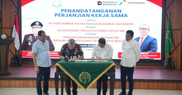 Pertamina Patra Niaga Sulawesi Bersama Kejati Sulsel Perkuat Sinergi&nbsp;