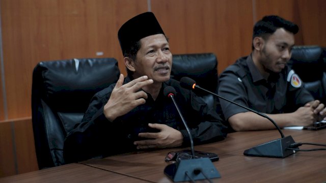 anggota Bawaslu Sulsel, Saiful Jihad. Harian.News/HO-Humas Bawaslu Sulsel 