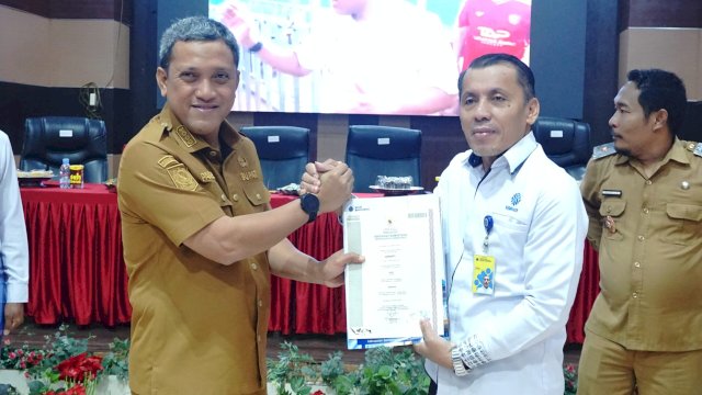 Sinergitas Pelatihan Vokasi Nasional Kabupaten Jeneponto Batch V Tahun 2026 di Aula Rumah Jabatan Bupati Jeneponto, Selasa (13/10/2026). Foto Humas Pemkab Jeneponto 