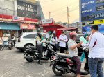 PMI Makassar dan INLA Sulsel Bagikan Ribuan Masker Gratis, Antisipasi Dampak Kabut Asap