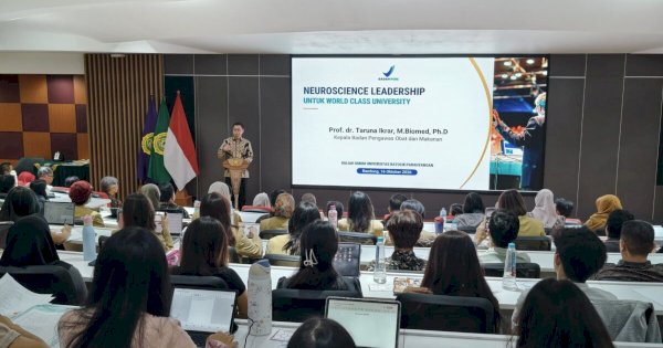 Taruna Ikrar Dorong Unpar Bandung Jadi World Class University Lewat Neuroscience Leadership Di Hadapan Ratusan Akademisi dan Mahasiswa