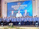 PWI Sulsel Resmi Dilantik, Akhmad Munir Tekankan Profesionalisme Pers