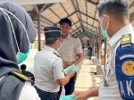 Kualitas Udara tidak Sehat, Lapas Parepare Bagi Masker ke Napi
