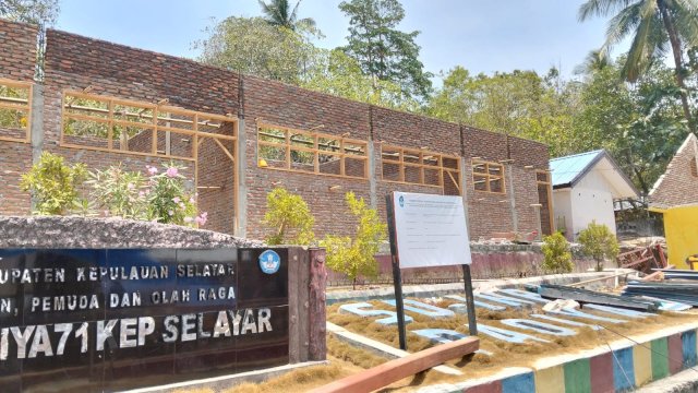 UPT SDI Paoiya No. 71 Kepulauan Selayar yang berlokasi di Dusun Manarai, Desa Bontoborusu, Kecamatan Bontoharu, Kabupaten Kepulauan Selayar, Sulawesi Selatan. Foto Istimewa 