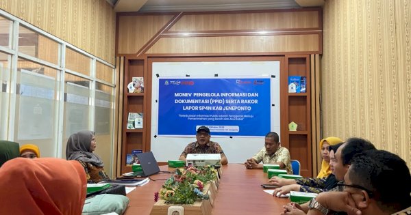 Kominfo Jeneponto Sosialisasikan Instrumen SAQ Monev Keterbukaan Informasi Publik 2026