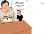 Presiden Prabowo Rayakan Ulang Tahun ke-75