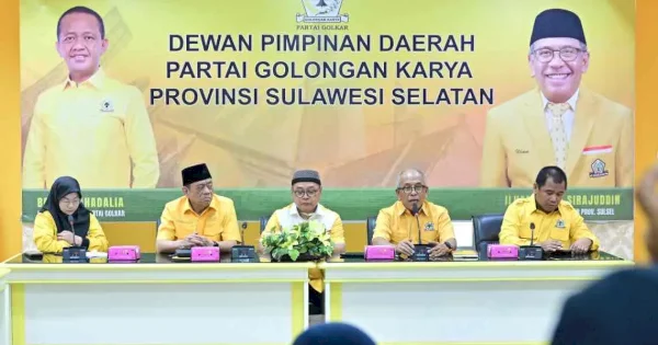 Besok, 4.000 Kader Golkar se-Sulsel Bakal Hadir di Makassar. Ini Agendanya