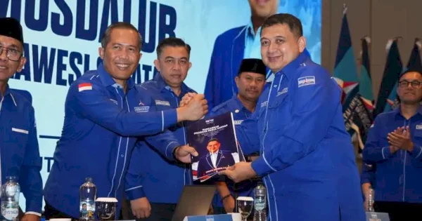 Musdalub Tetapkan Aklamasi Munafri Arifuddin sebagai Ketua Demokrat Sulsel