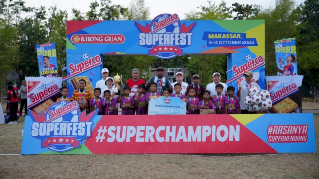 Superteam juara Superco Superfest 2026. (Dok. Khong Guan)