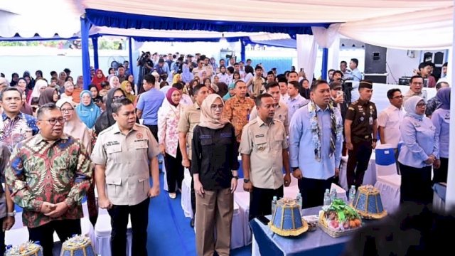 Kepala Badan Gizi Nasional Republik Indonesia, Sudaryono di Kabupaten Takalar, Jumat (2/10/2026). Dok IST