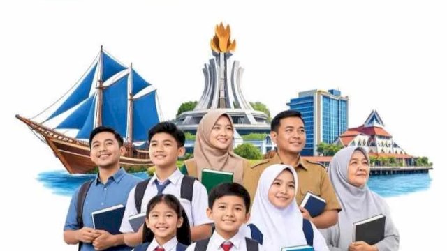 Pemerintah Kota Makassar, menyiapkan program beasiswa bagi sekitar dari keluarga kurang mampu sebagai upaya memperluas akses pendidikan sekaligus membuka peluang masa depan bagi generasi muda. Foto logo Disdik Makassar&nbsp;