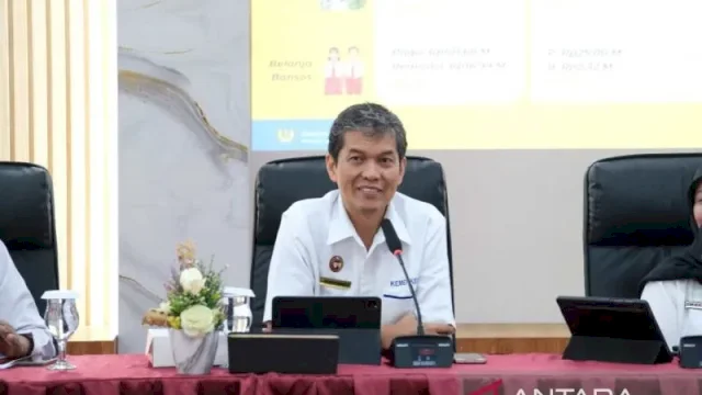 Kepala Kanwil Direktorat Jenderal Perbendaharaan (DJPb) Sulawesi Selatan Hari Utomo. ANTARA/Muh Hasanuddin