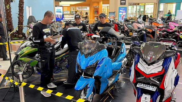 Gelaran CustoMAXi Yamaha di Makassar. (Dok. Gita/HN)