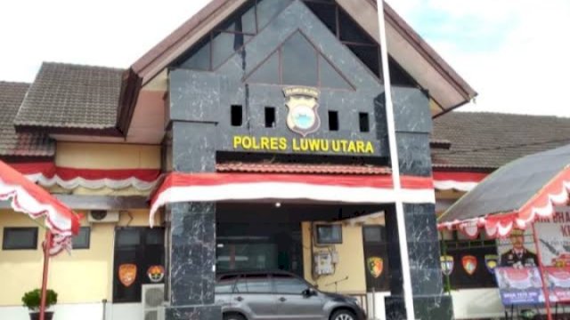 Kanto Polres Luwu Utara di kota masamba. Dok humas