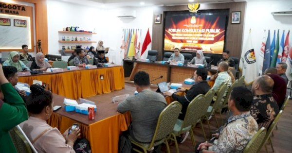 KPU Makassar Gelar Forum Konsultasi Publik Terkait Standar Pelayanan PDPB 2026