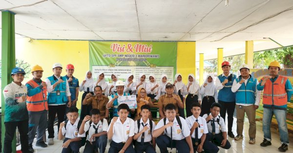 PLN Bangun Dua Sumur Bor untuk Penuhi Kebutuhan Air Bersih di Sekolah Soppeng