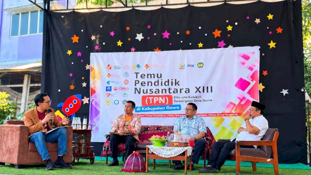 Pelaksanaan temu pendidik nusantara. (Dok. Zaid Buri Prahastyo)
