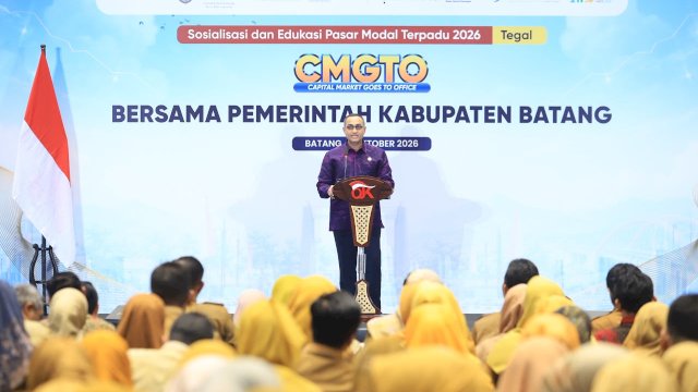 Kepala Eksekutif Pengawas Pasar Modal, Keuangan Derivatif, dan Bursa Karbon OJK, Hasan Fawzi. (Dok OJK)