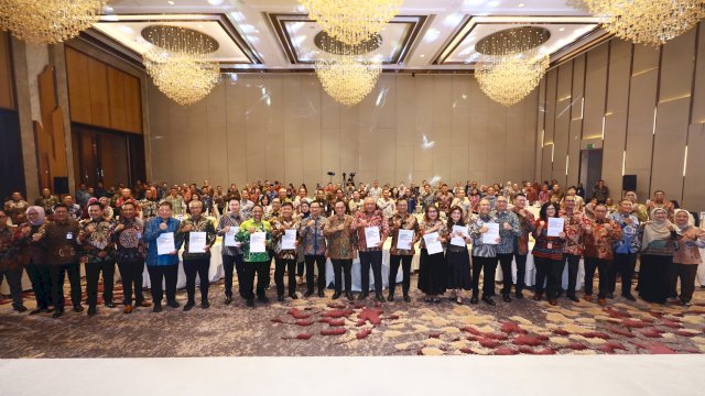  peluncuran Laporan Perkembangan Kinerja Pembiayaan UMKM Semester I Tahun 2026. (Dok. OJK)