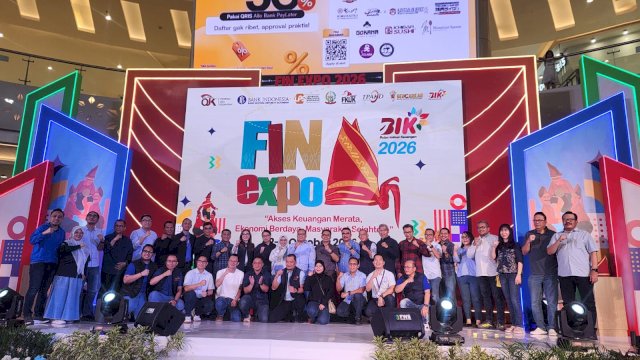 Pelaksanaan FIN Expo 2026 di Makassar. (Dok. OJK)