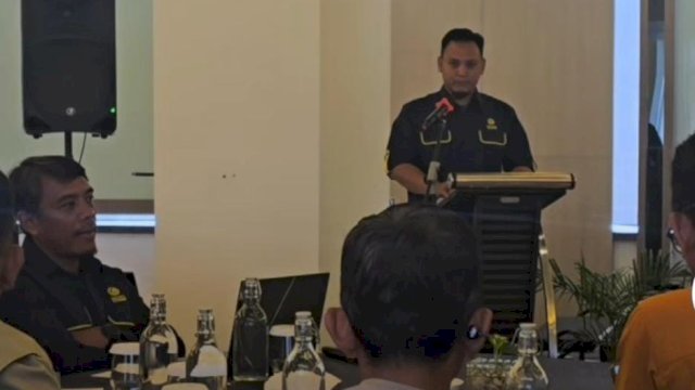 Ketua Tim Geologi Gempa Bumi dan Tsunami PVMBG Kementerian Energi dan Sumber Daya Mineral (ESDM), Imam Catur Priambodo. (Dok. HN)