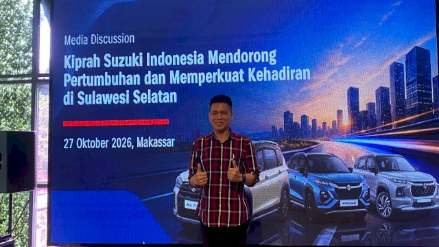 General Manager Megahputra Sejahtera, Yesaya Roberto saat mengadiri press conference di Verda. (Dok. Gita/HN)