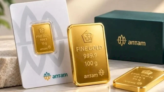Harga Emas Antam Tembus Rp2,55 juta per gram