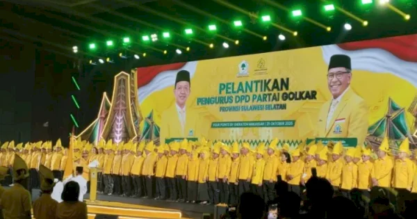 Sekjen DPP Resmi Melantik Pengurus Golkar Sulsel 2026-2031