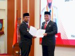Gubernur Andi Sudirman Lantik Andi Winarno Eka Putra sebagai Pj Sekda