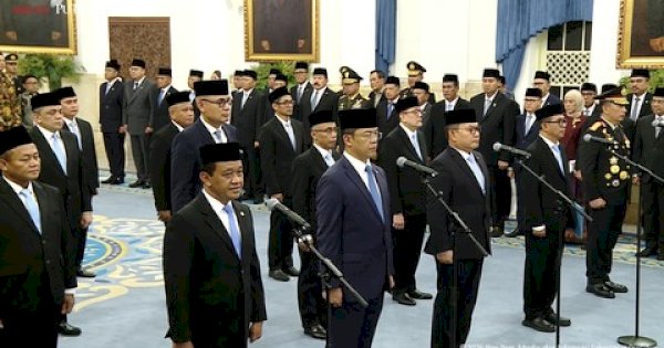 Berikut Daftar Reshuffle Menteri dan Pejabat Dilantik Presiden Prabowo