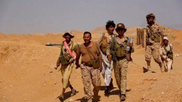 Koalisi Yaman mengeklaim berhasil melumpuhkan ribuan personel milisi Houthi. Foto: via REUTERS/MEDIA CENTRE OF THE YEMENI ARMED