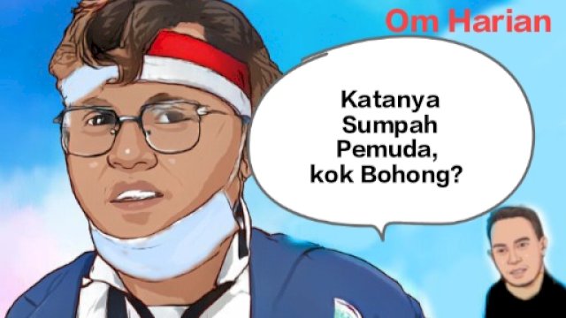 Karikatur mengaku mahasiswa (Dodi/harian.news) 
